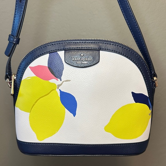 NWOT - Kate Spade New York Sylvia Lemon Zest X-large Dome Crossbody bag - Picture 3 of 12